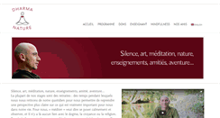 Desktop Screenshot of dharmanature.org